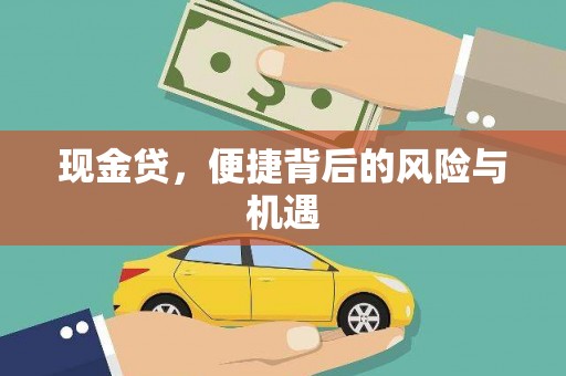 湘潭现金贷，便捷背后的风险与机遇