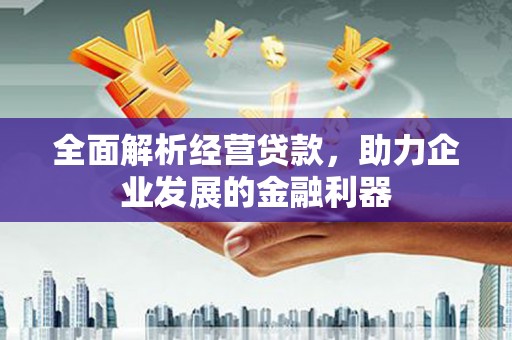 湘潭全面解析经营贷款，助力企业发展的金融利器