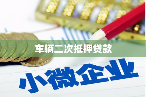 湘潭车辆二次抵押贷款