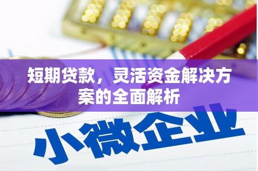 湘潭短期贷款，灵活资金解决方案的全面解析