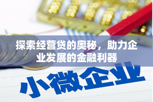 湘潭探索经营贷的奥秘，助力企业发展的金融利器