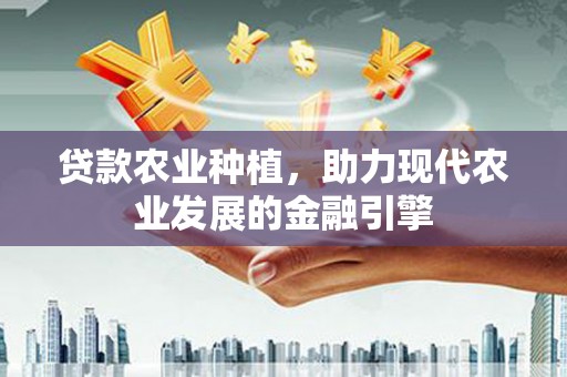 湘潭贷款农业种植，助力现代农业发展的金融引擎