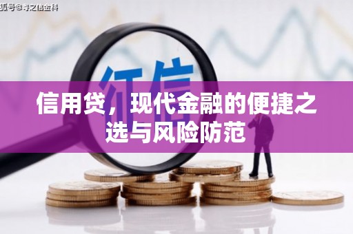 湘潭信用贷，现代金融的便捷之选与风险防范